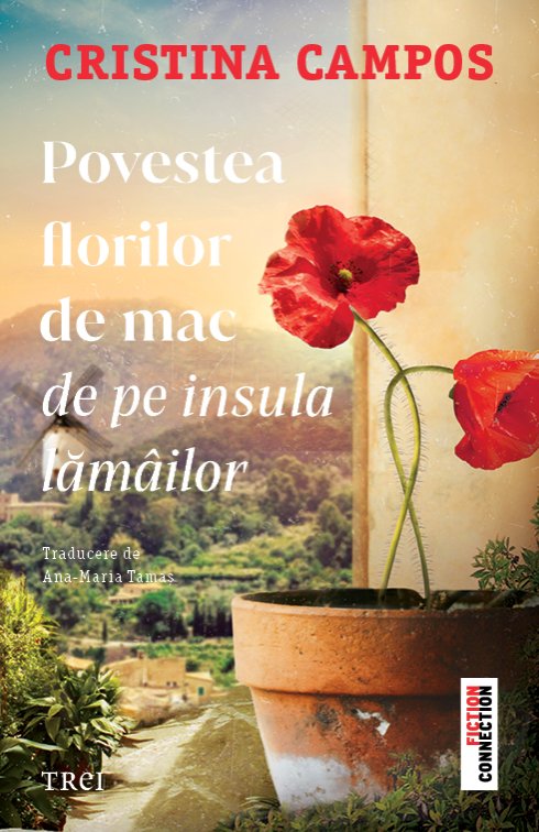 Coperta ediției românești: Povestea florilor de mac de pe insula lămâilor